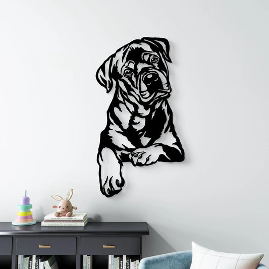 Custom Dog Metal Sign